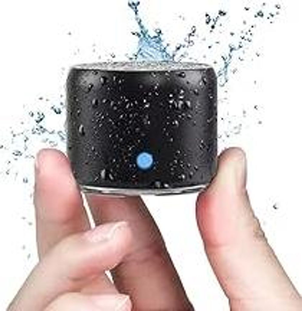 EWA mit Eva Reise Tragen Case, A106 Pro Bluetooth Lautsprecher Wasserdicht, Tragbarer kabelloser Outdoor Mini Lautsprecher, Starkem Bass mit Bass-R...