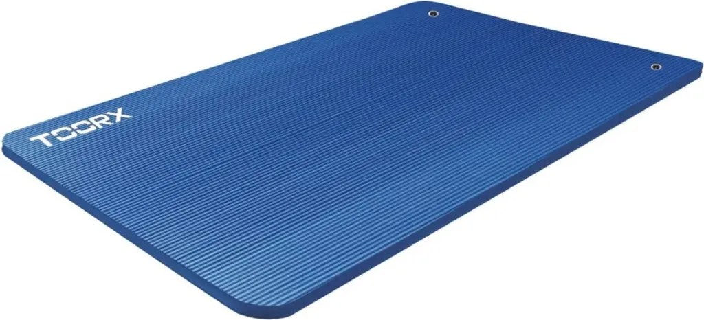 Toorx Fitness Tapis de Yoga 100 x 61 x 1,5 cm avec œillets Orange