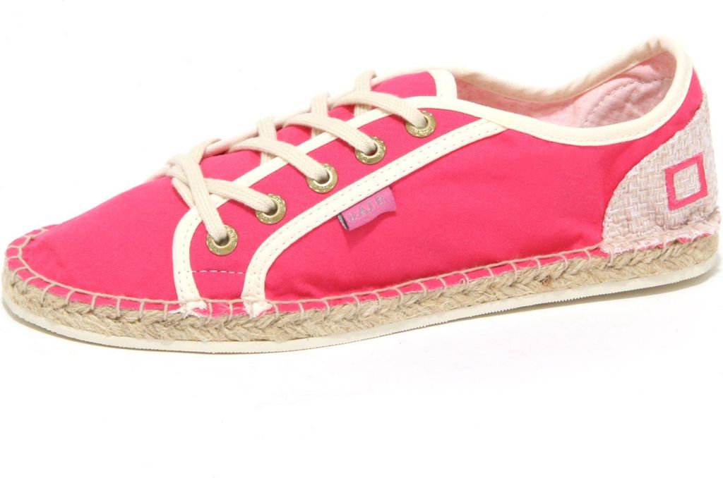 0793O Turnschuhe donna D.A.T.E. ESPADRILLAS fuxia Schuhe Frau