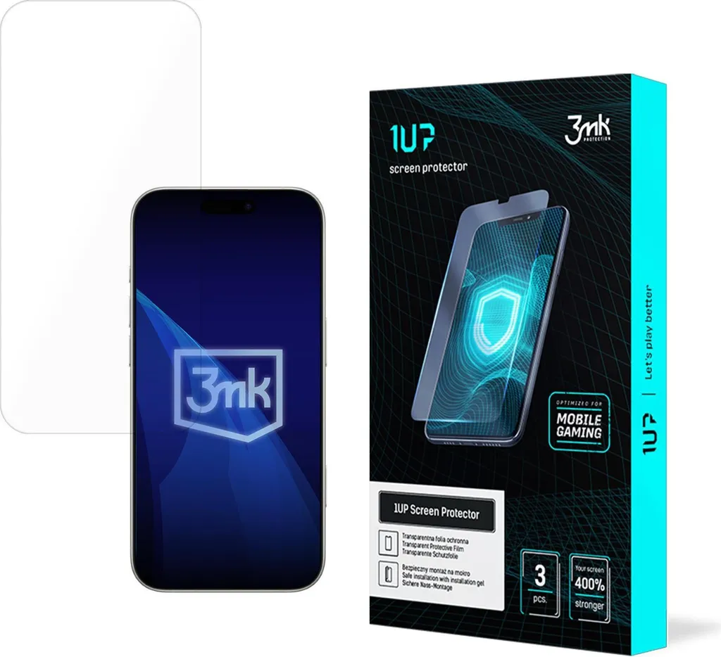Apple iPhone 17 Pro Max Pellicola 3mk 1UP - Protezione Premium