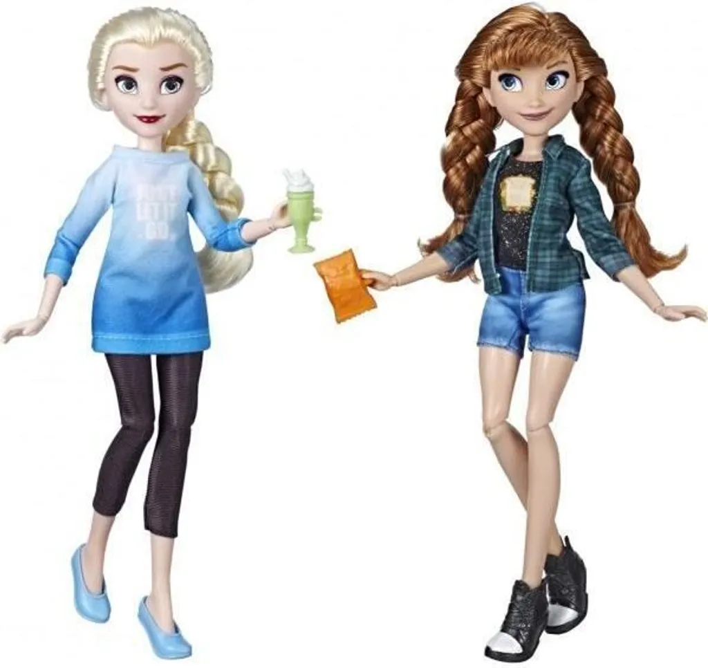 Duo Poupées Anna et Elsa 26 cm : Le Set Complet pour Éviter les Jaloux