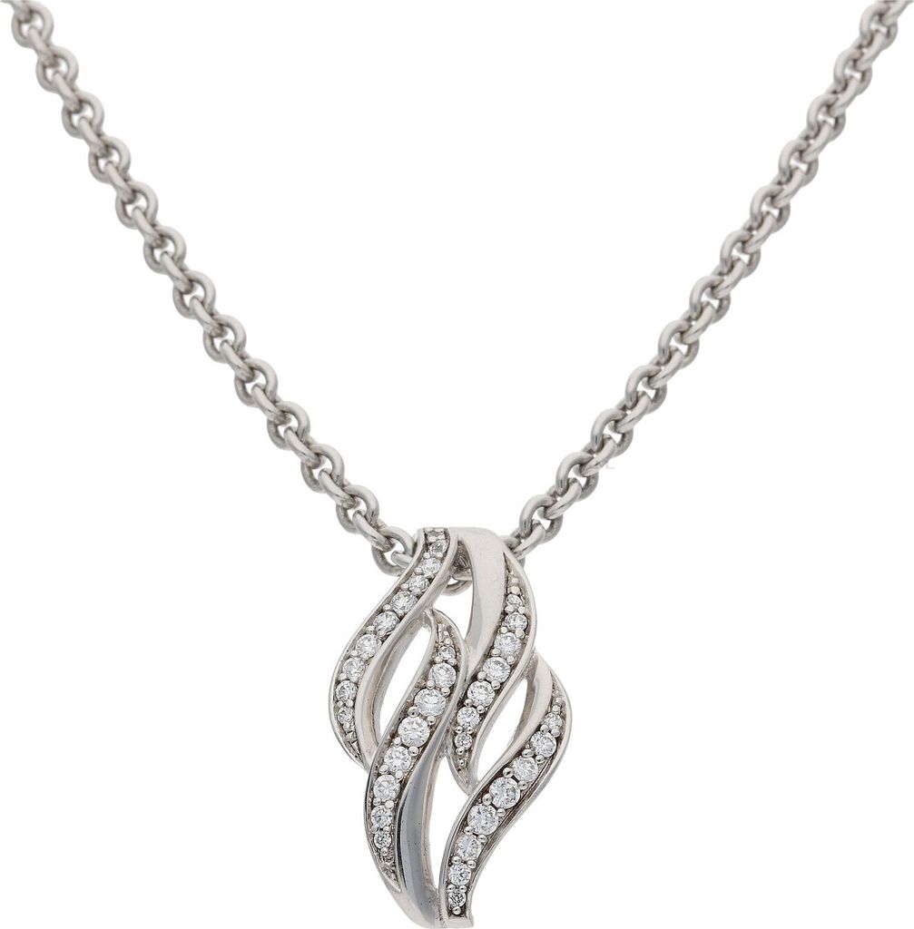 JuwelmaLux Anhänger 925/000 Sterling Silber mit Zirkonia JL30-02-2137
