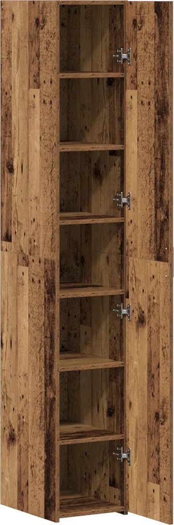 Étagère en bois recyclé style industriel vidaXL - Colonne de 185 cm