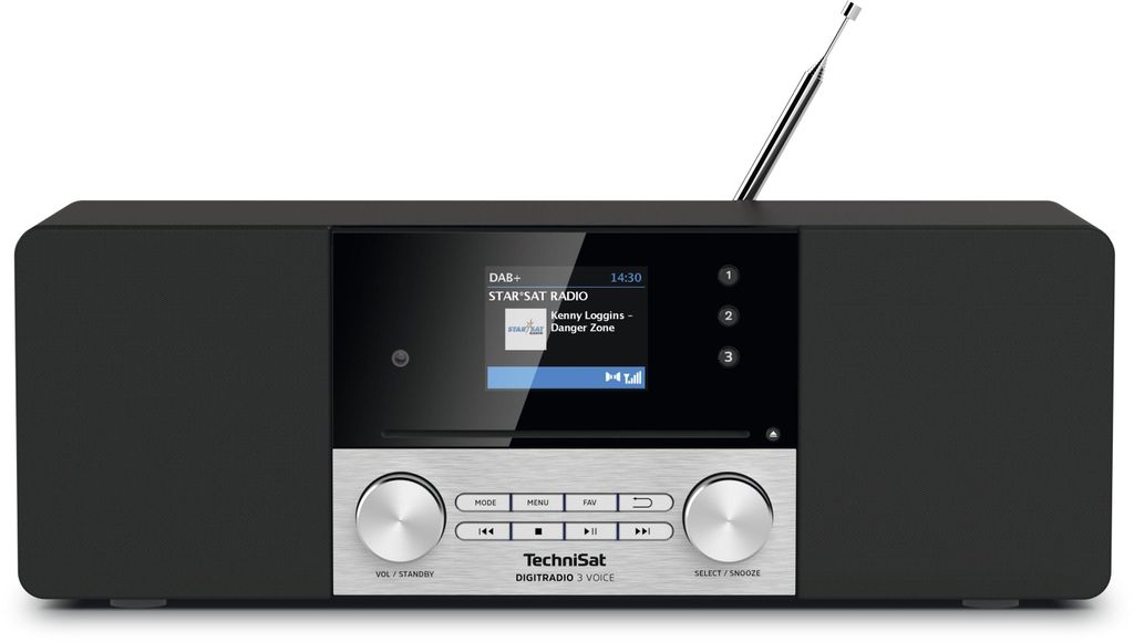 TechniSat DIGITRADIO 3 VOICE | DAB+/UKW/CD-Radio mit Produktbild 