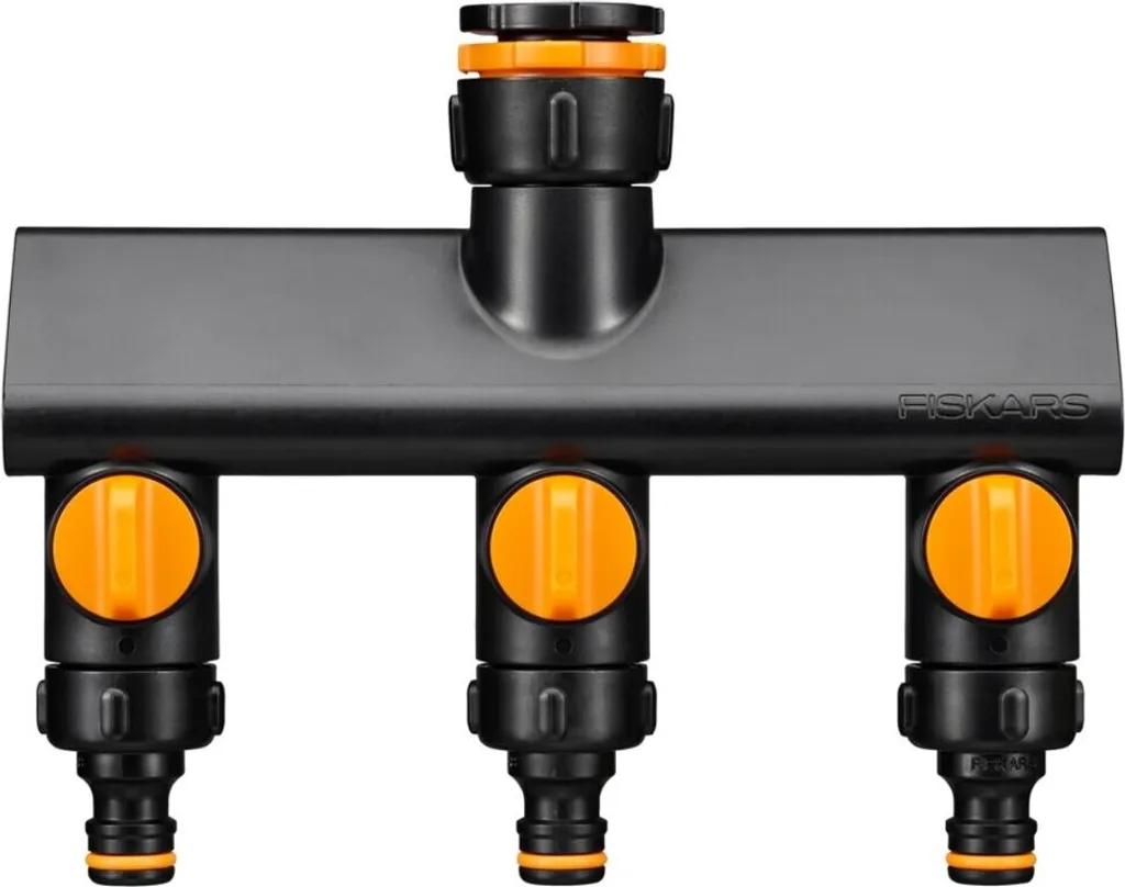 Robinet à trois voies Fiskars 1070578 avec double valve de régulation