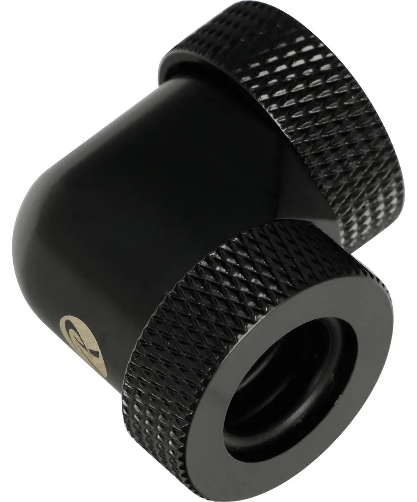 Pack 6 Connecteurs 90° pour Watercooling Rigide 14mm Pelias Noir