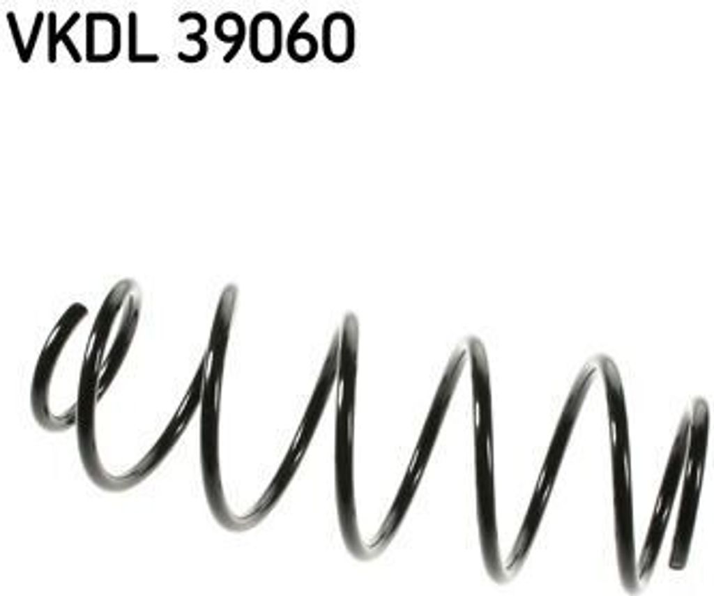 SKF VKDL 39060 Fahrwerksfeder OE 0009249V002000000 kompatibel mit Cabrio, City-Coupe, Crossblade