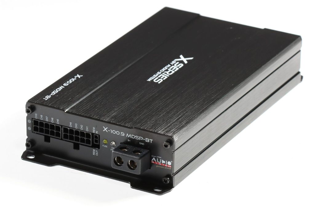 Audio System X-100.9 MDSP-BT 9-Kanal Vertärker mit DSP und BT