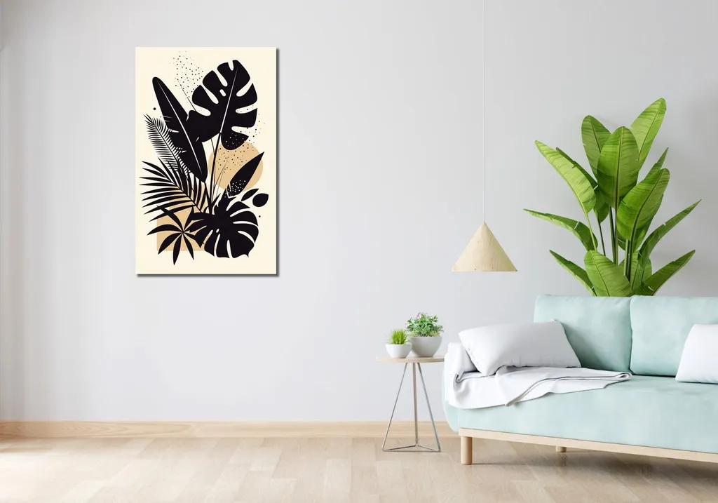 Image Paradis Tropical 60 x 100 cm - Tableau Déco Murale Grand Format
