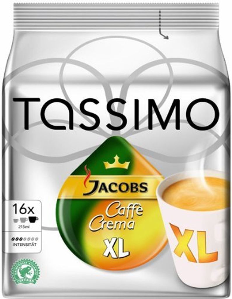 Tassimo Jacobs Caffè Crema Classico XL | 16 T Discs, Produktbild 9
