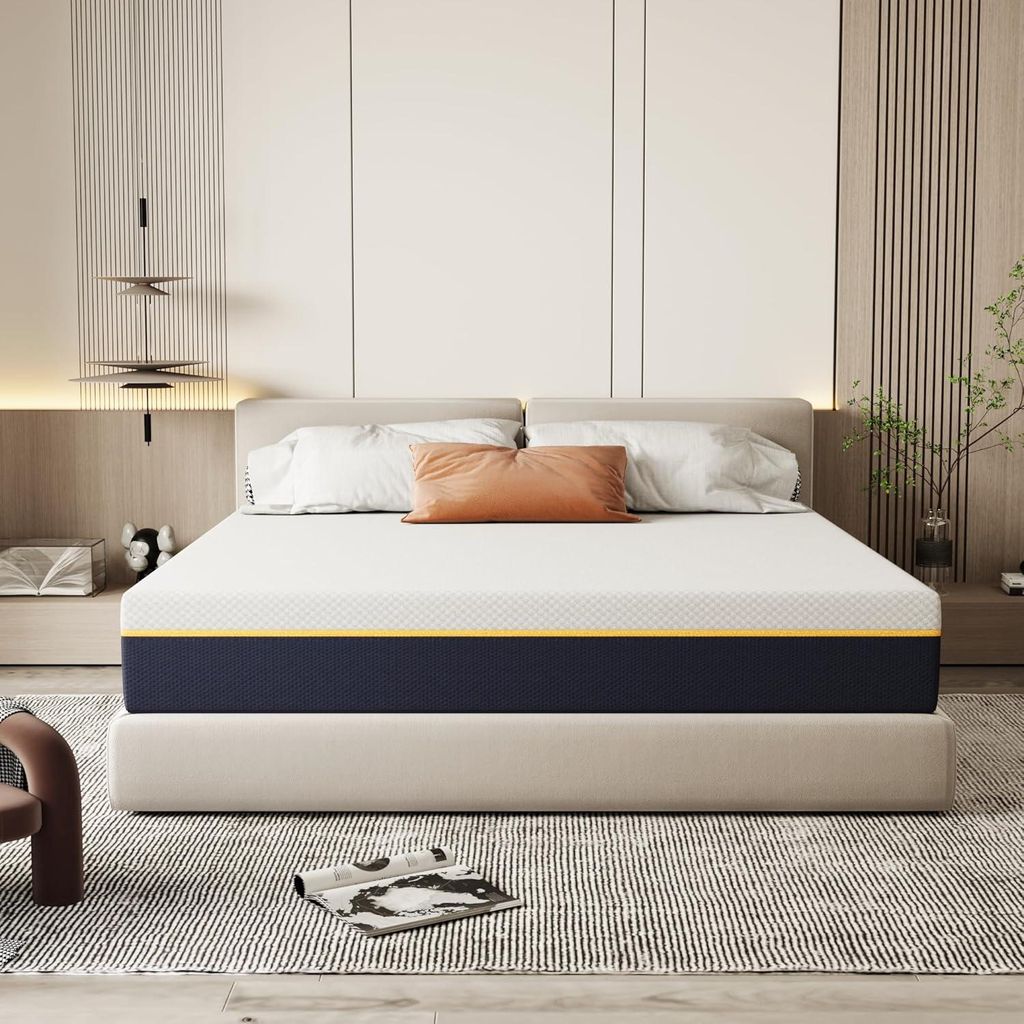 DEWINNER Matelas 160x200x21cm, Matelas en Mousse à Mémoire Image du produit 