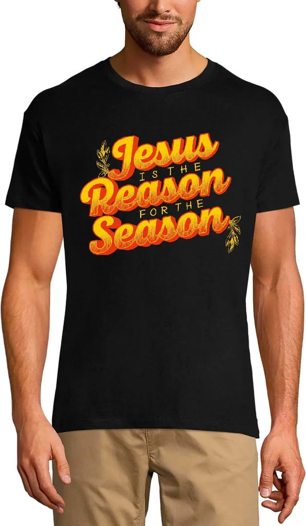 Herren Grafik T-Shirt Jesus ist der Grund für diese Jahreszeit - chris – Jesus Is The Reason For The Season - Chris – Öko-Verantwortlich Vintage