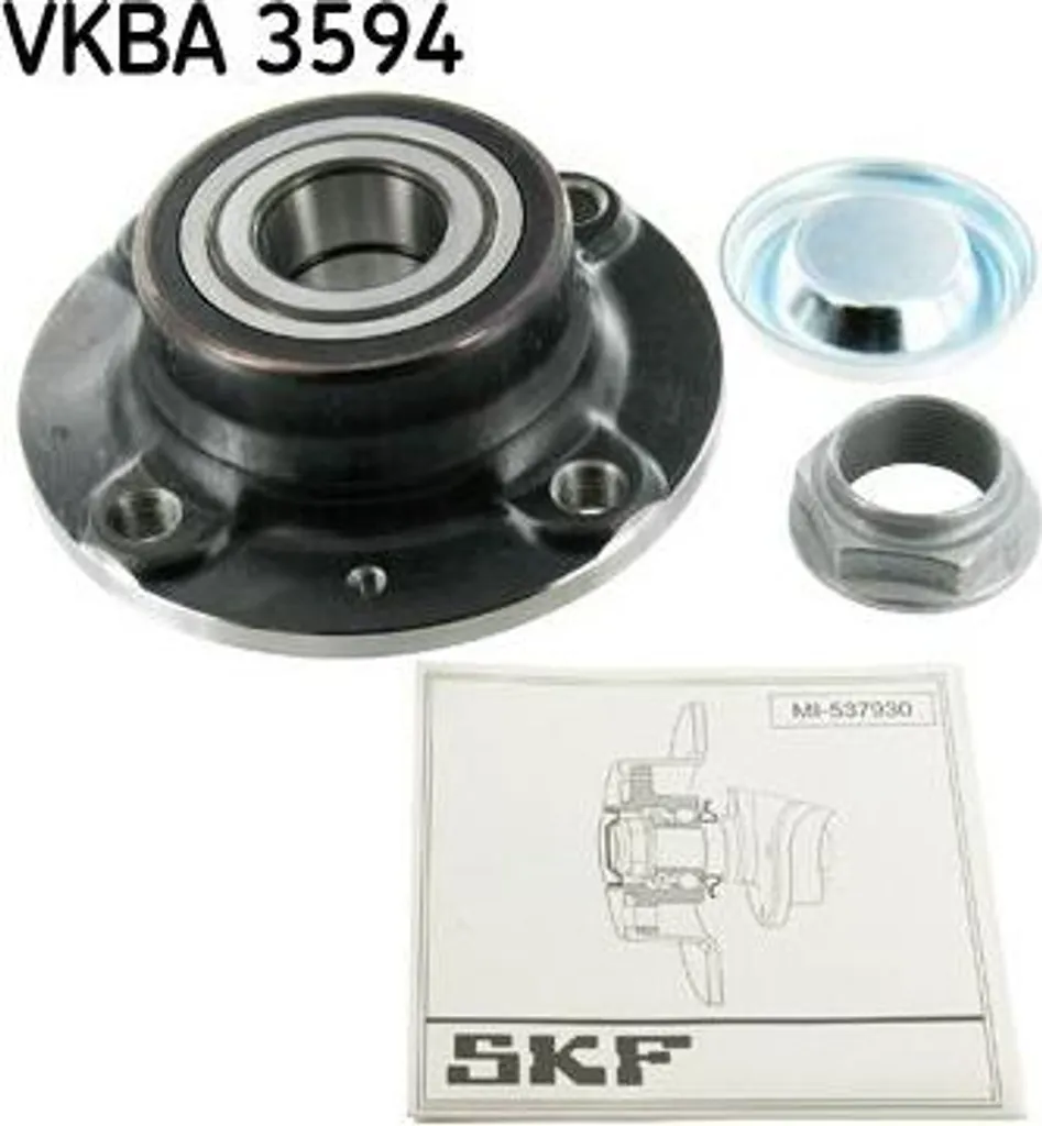 Roulement de roue avant VKBA 3594 SKF équivalent origine 374870