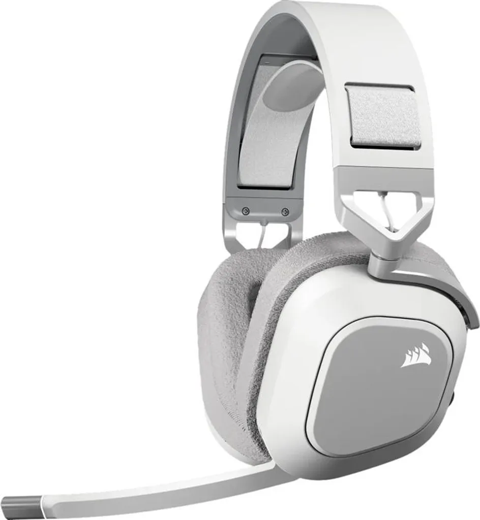 Corsair HS80 MAX Casque Sans Fil Blanc EU : Fini les Lags et Douleurs d'Oreilles