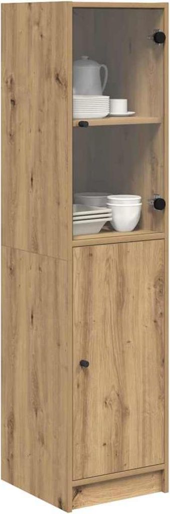 (Robust Möbel) Highboard Artisan-Eiche 35 x 37 x 142cm Holzwerkstoff - CL372582 - Kommoden