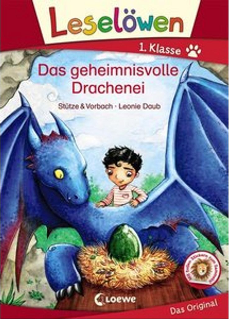 Leselöwen 1. Klasse - Das geheimnisvolle Drachenei Obrázok produktu 