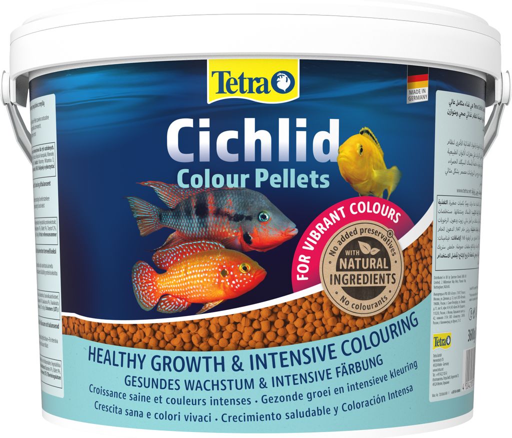 Tetra Cichlid Colour Pellets 10 Liter Produktbild 