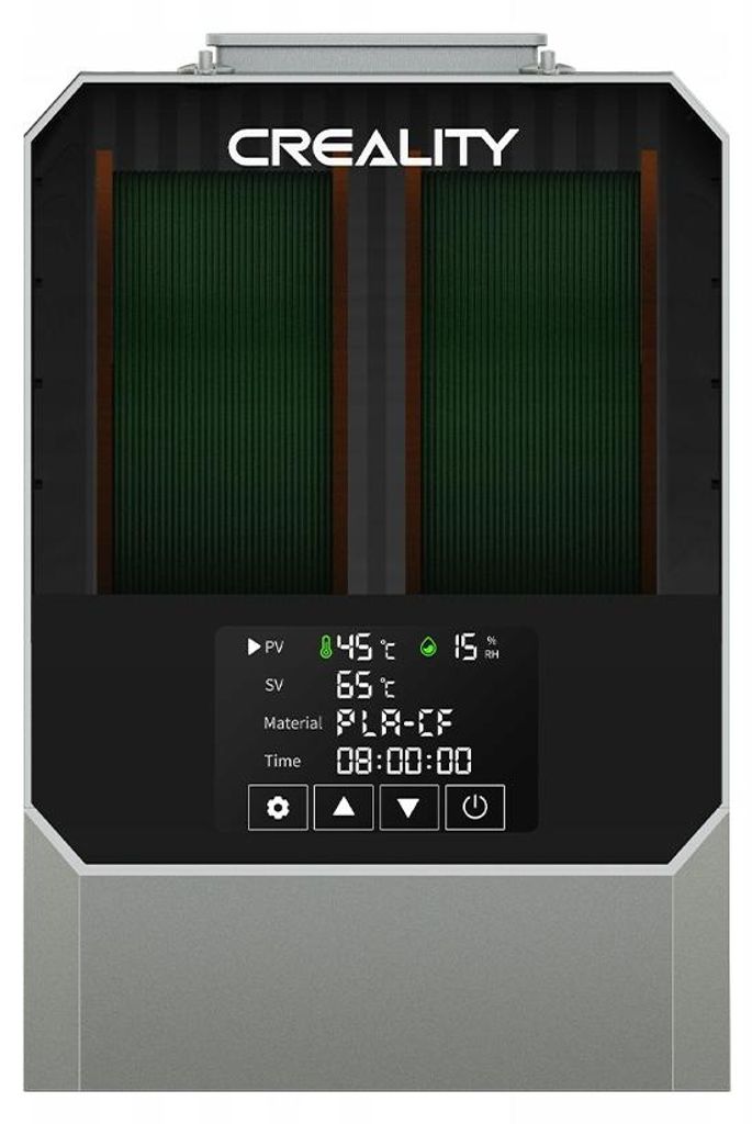 Creality 3D plastiko džiovintuvas 2 ritėms 45℃-70℃ Space Pi Immagine del prodotto 