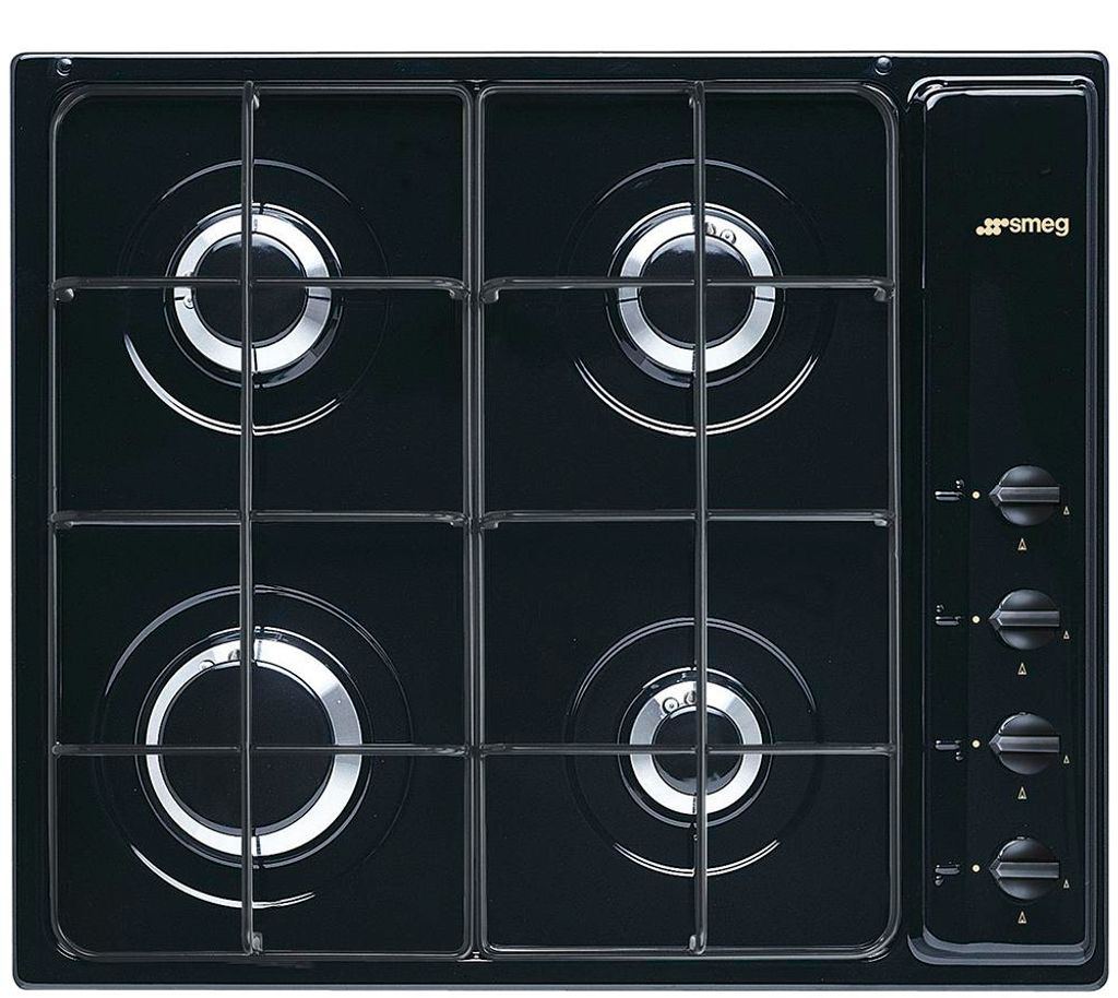 Smeg S64SN Piano Cottura Da Incasso a Gas 60cm 4 Fornelli Immagine del prodotto 