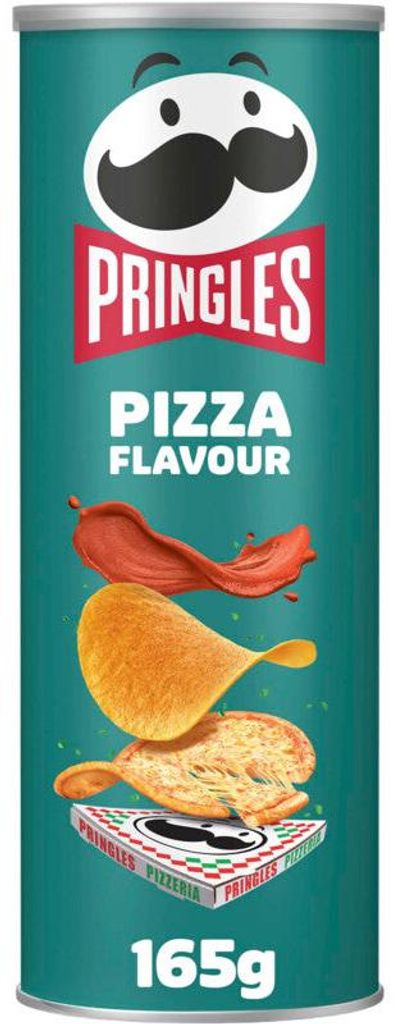 Pringles Pizza Chips 165g – Chips croustillantes au goût de Image du produit 