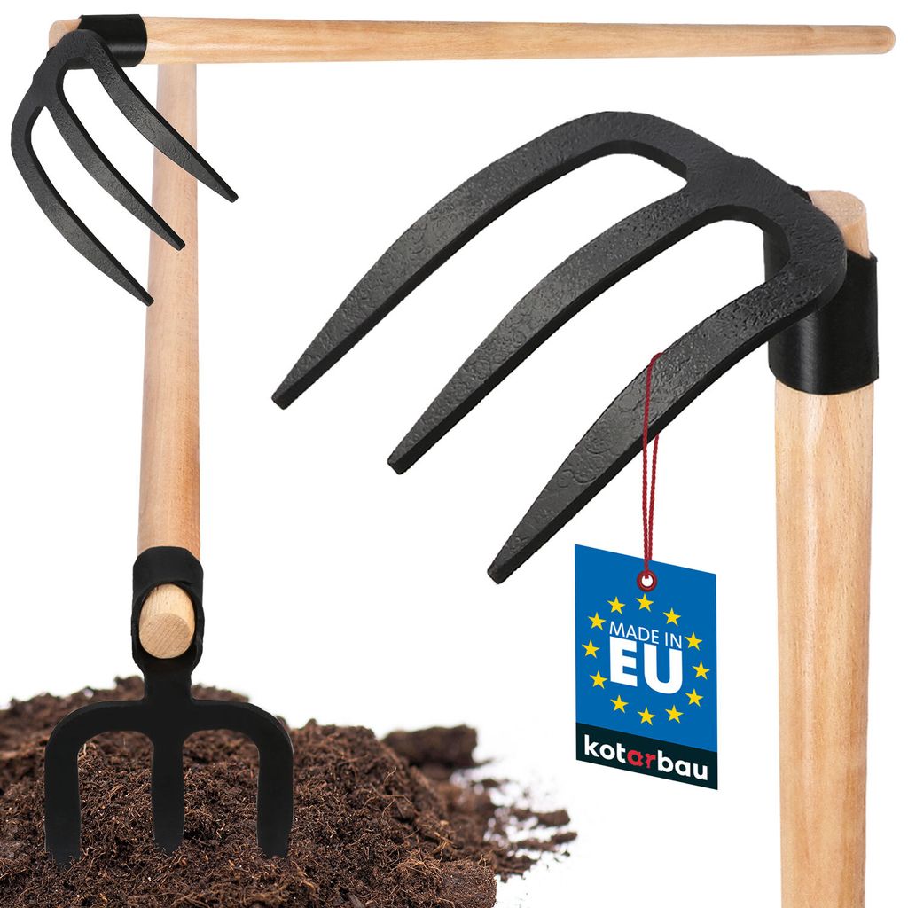 KOTARBAU® Kovaná motyčka na zemiaky s dlhou rukoväťou z Obrázok produktu 