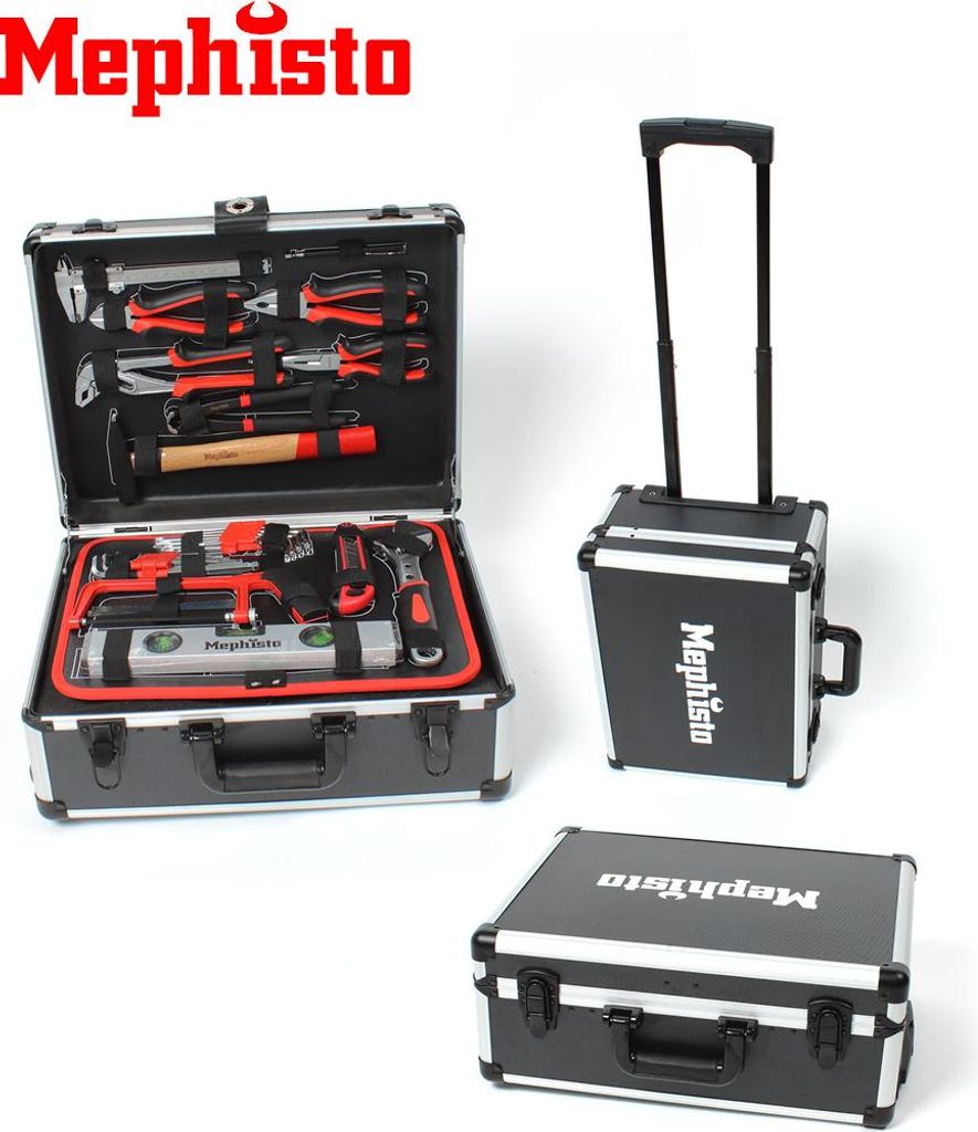 Mephisto Premium XXL Werkzeugtrolley mit GS und VDE em CRV Produktbild 