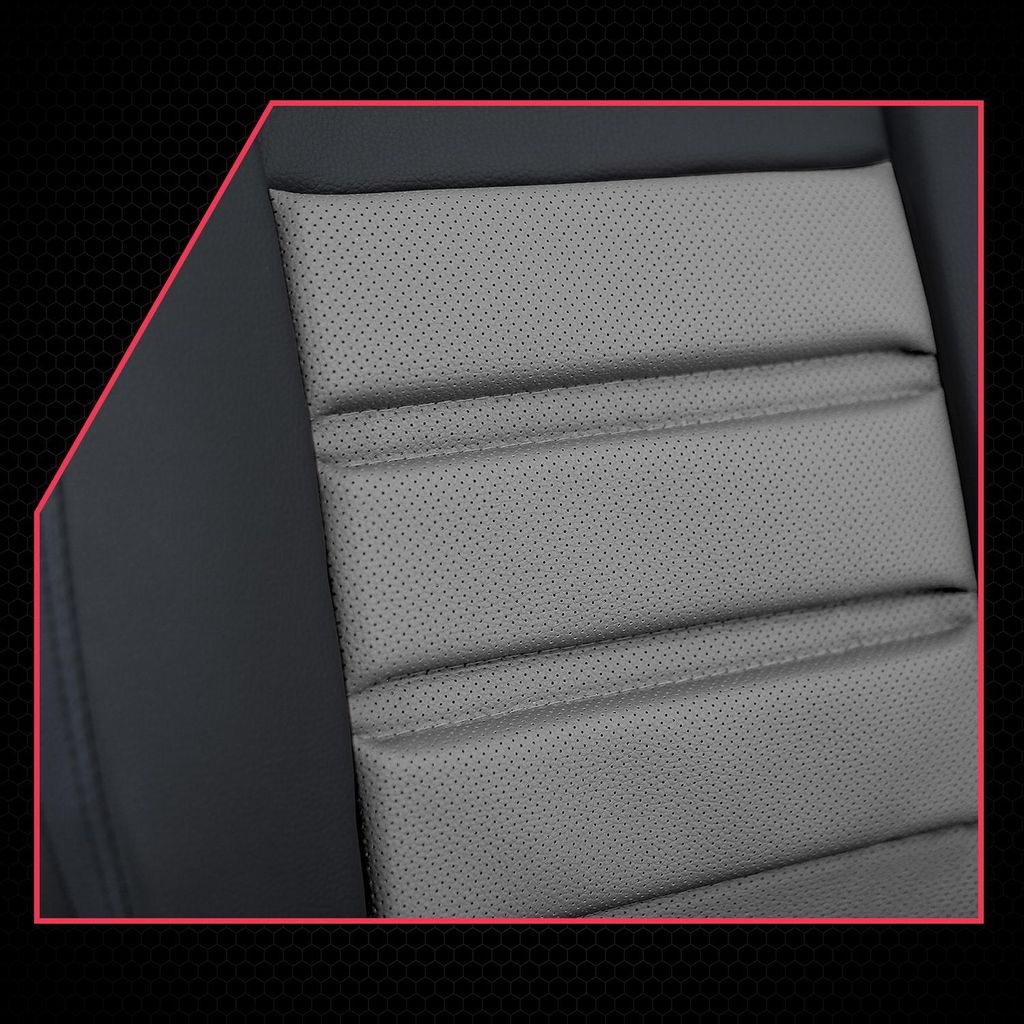 Sitzbezüge Auto Universal Schonbezug Autositzbezüge Sitzauflage für VW T6 Grau