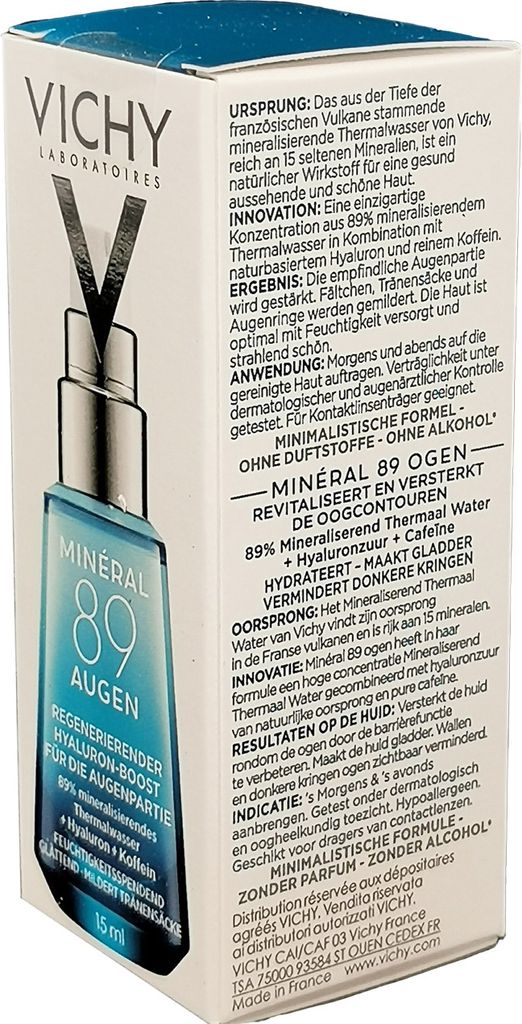 Vichy Minéral 89 Yeux 15 ml Image du produit 