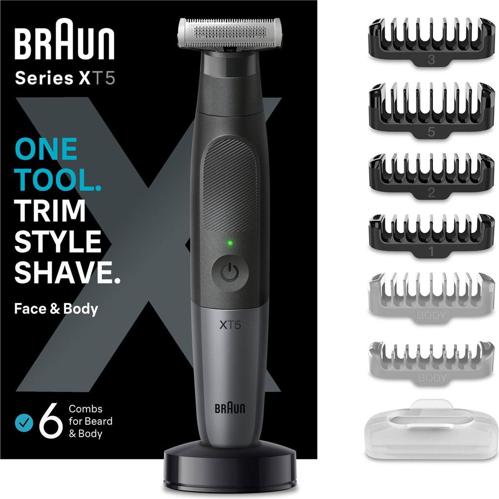 Braun - Styler XT5300 - Rasierer - Schwarz / Schiefergrau (206365)