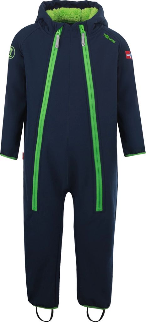 Trollkids Nordkapp Overall Blau 104 cm Jungen,Mädchen Blau 104 cm