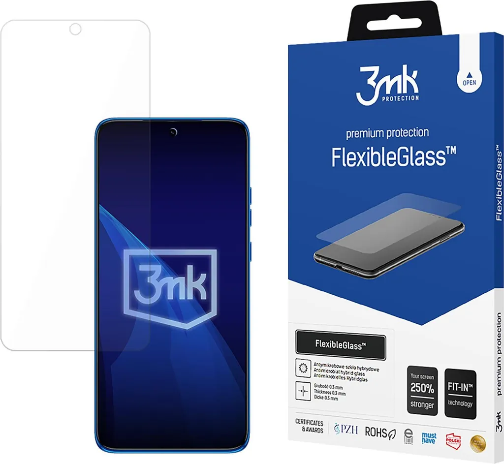 3MK FlexibleGlass Clear screen protector Motorola 1 pc(s) - 1