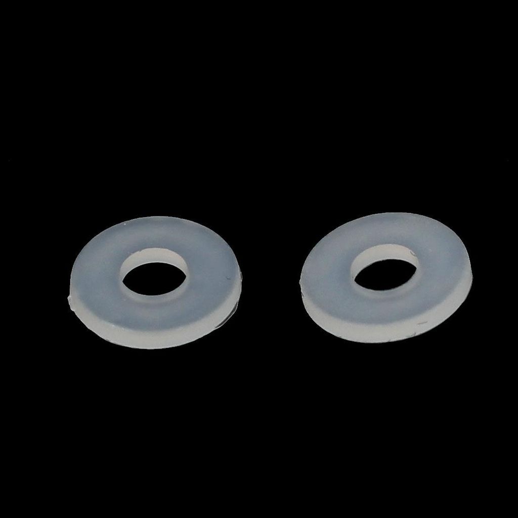 100 Stš¹ck Nylon Flache Isolierscheiben Dichtungen Abstandshalter Ersatz M3 x 8 mm x 1 mm