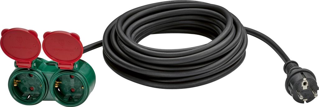 PARKSIDE® Verlängerungskabel Sortiment 10m IP44 (2-Fach Produktbild 