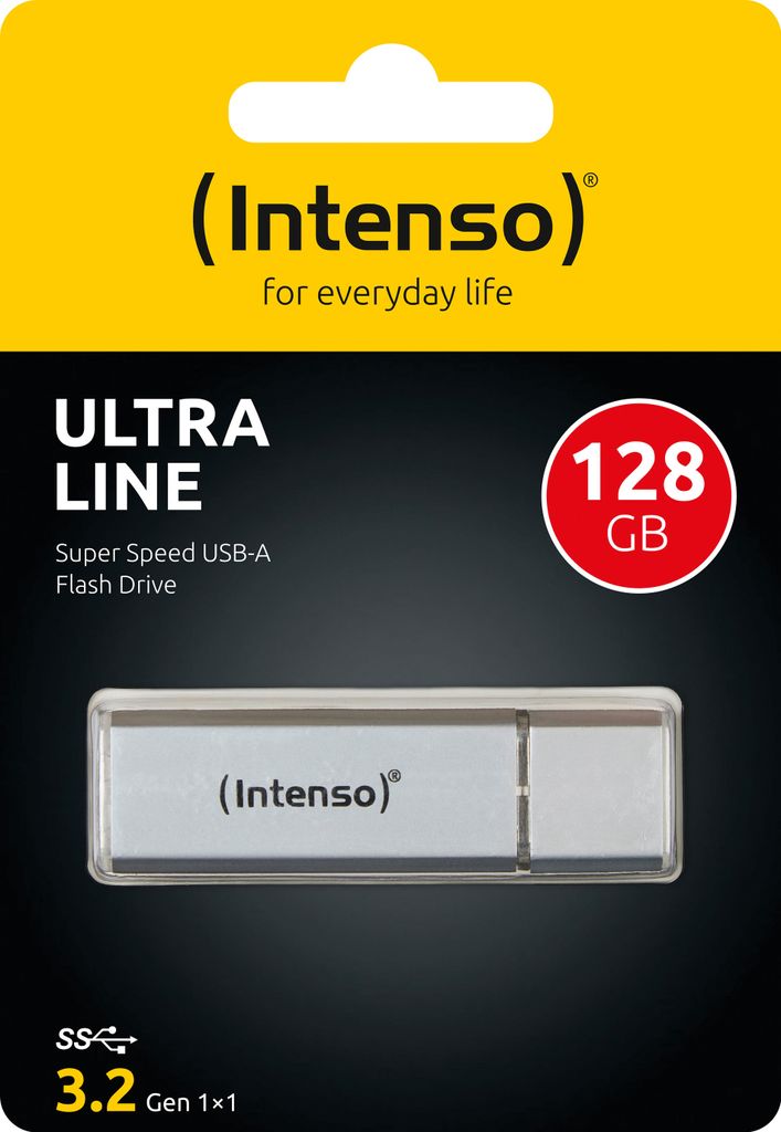 Intenso Clé USB 3.2 128GB, Ultra Line, argentée Image du produit 