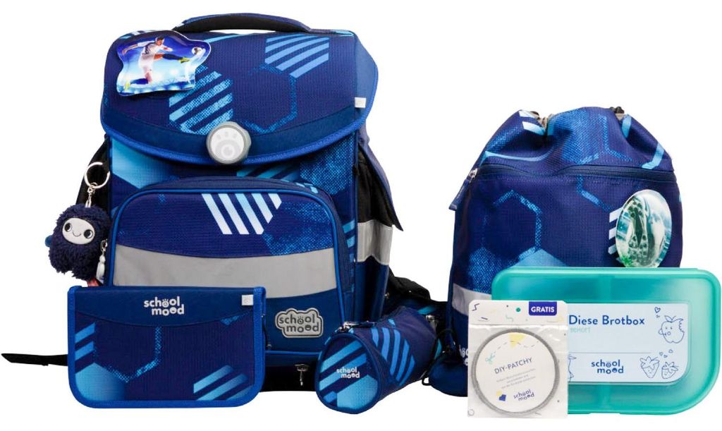 Schooltasset "Mood Timeless Pro" van Jonas (voetbal), Productafbeelding 