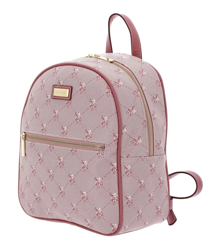 Sac à dos Hampton U.S. POLO ASSN. rose clair pour ordinateur - 2