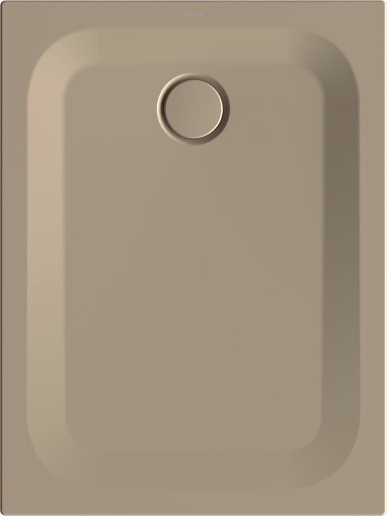 BetteUltra Rechteck-Duschwanne mit Minimum-Wannenträger, 1000x750x25mm, 1650-415T1
