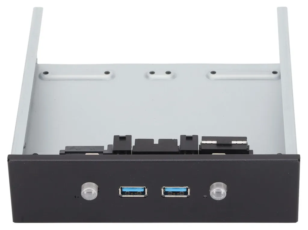 Adaptateur panneau avant USB stable et fiable avec boutons ON/OFF