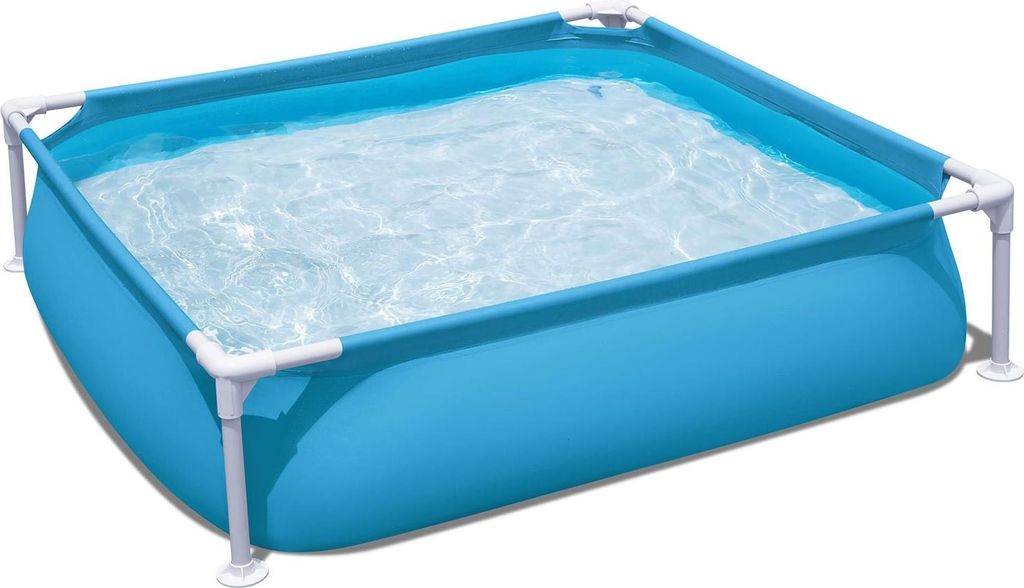 Bestway® My First Frame Pool 122 x 122 x 30,5 cm, blu, Immagine del prodotto 