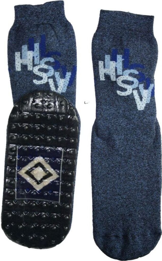 HSV ABS Socken grau/blau 35-38