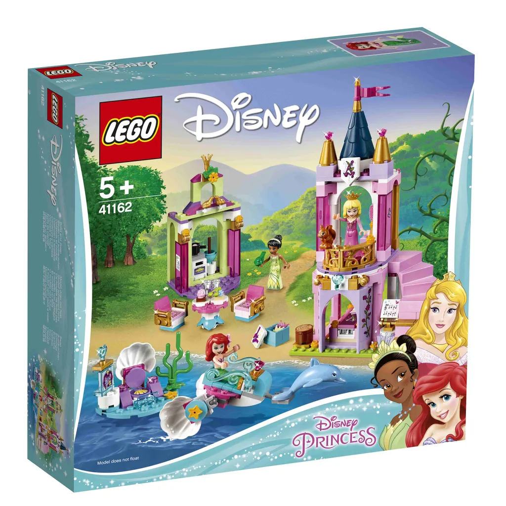 LEGO Disney 41162 Coffret 3-en-1 Anniversaire Royal avec Ariel et Tiana