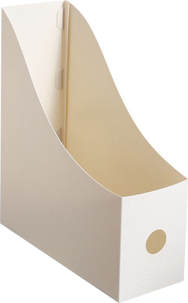 Dokument Organizer Falten Sie die Hochkapazität mit hoher Kapazität ein ordentliches vertikales Desktop -Buch Bleistift Sundies Storage Box für ...