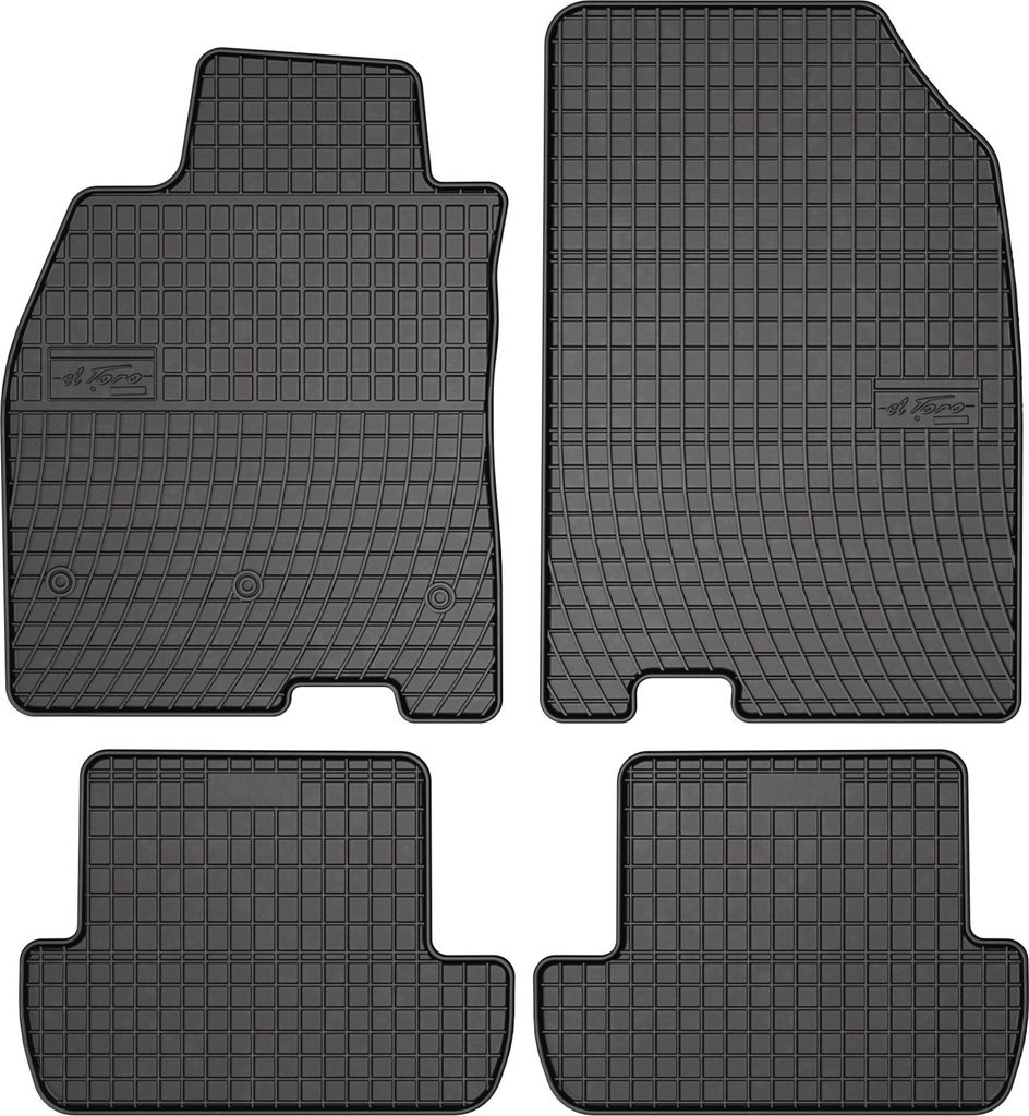 FROGUM Gummimatten Autofussmatten für Renault Megane III 2008-2015