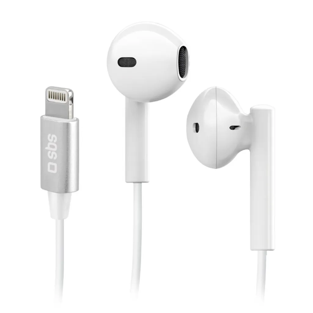 Kit Piéton Lightning MFi pour iPhone Blanc SBS Studio Mix 105 Audio - 2