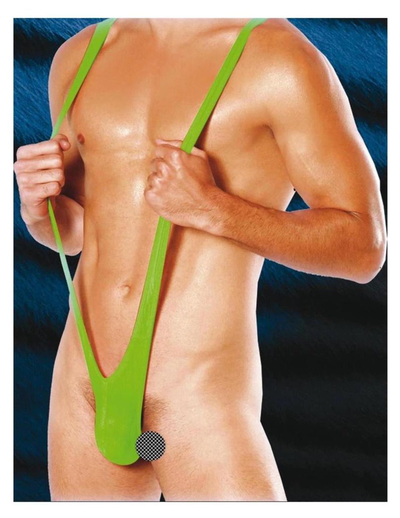 Blue Line Mankini Neon Grün O/S