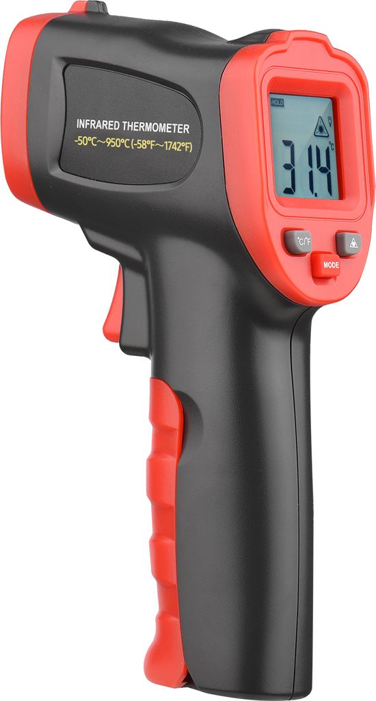 -50桫950 /-58H1742H Infrarot-Thermometer IR-Laser-Thermometer Handgerät Berührungsloses digitales Temperaturmessgerät Pyrometer Temperaturpisto...