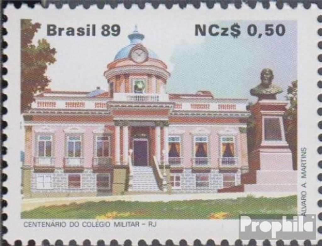 Briefmarken Brasilien 1989 Mi 2298 (kompl.Ausg.) postfrisch Militärschule