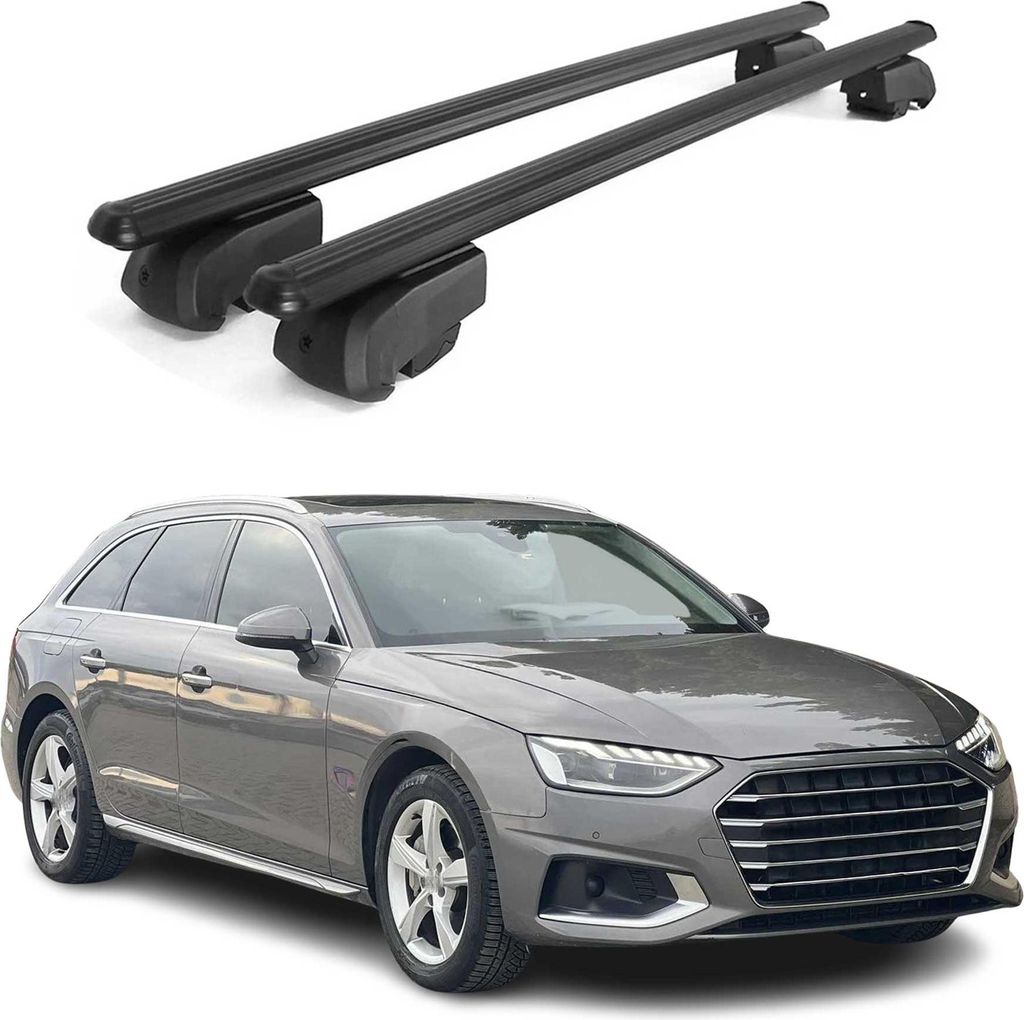 Barres de toit transversales pour Audi A4 B9 Break Image du produit 