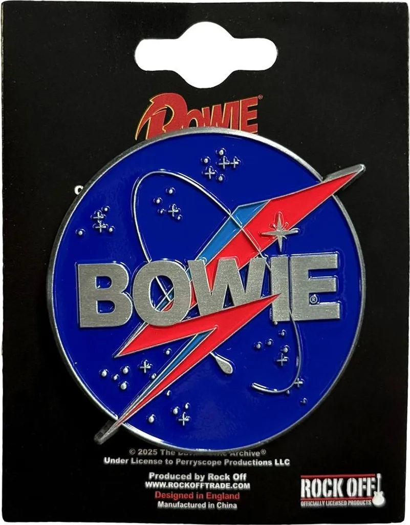 Accessorio Bowie NASA RO14368 - Spilla Distintivo Design Esclusivo - 2