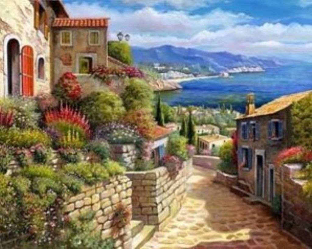 NORIMPEX Malerei nach Zahlen City 40 x 50 5548